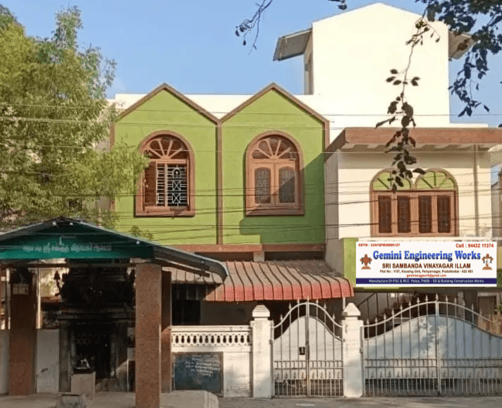 RCC and PSC Pole Manufacturing Facility at Gemini Engineering Works in Pudukkottai, Tamil Nadu